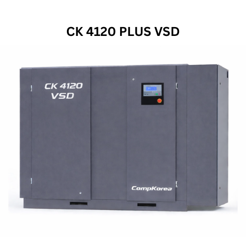Máy nén khí trục vít biến tần 265KW CompKorea CK 4120 PLUS VSD