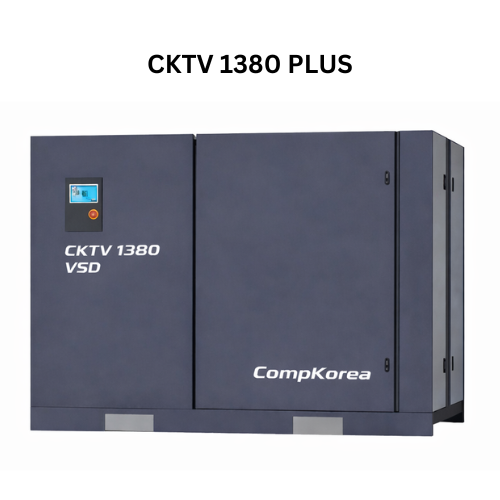 Máy nén khí trục vít biến tần 90KW CompKorea CKTV 1380 PLUS