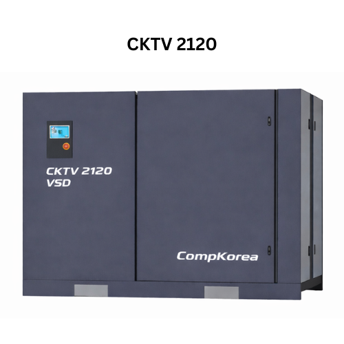 Máy nén khí trục vít biến tần 110KW CompKorea CKTV 2120