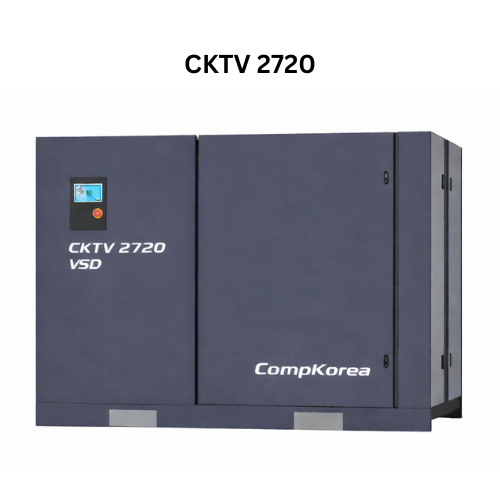 Máy nén khí trục vít biến tần 160KW CompKorea CKTV 2720