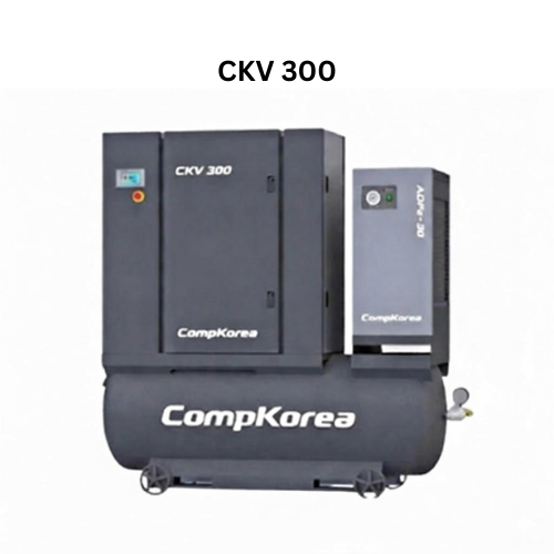 Máy nén khí trục vít biến tần CompKorea 22KW model CKV-300