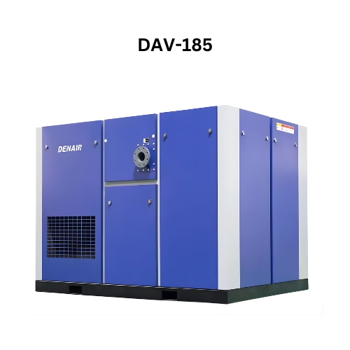 Máy nén khí trục vít biến tần Denair 185kW model DAV-185(W)