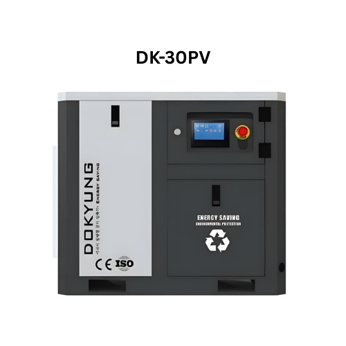 Máy nén khí trục vít biến tần Dokyung 22kw (30hp) DK-30PV