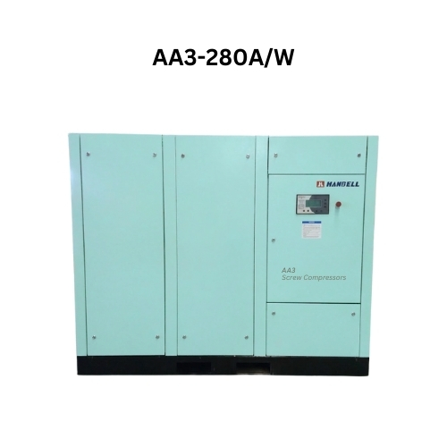 Máy nén khí trục vít Hanbell 280kW model AA3-280A/W