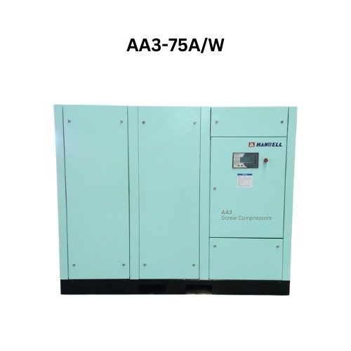 Máy nén khí trục vít Hanbell 75kW model AA3-75A/W
