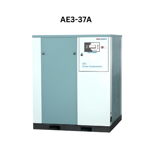 Máy nén khí trục vít Hanbell 37kW model AE3-37A