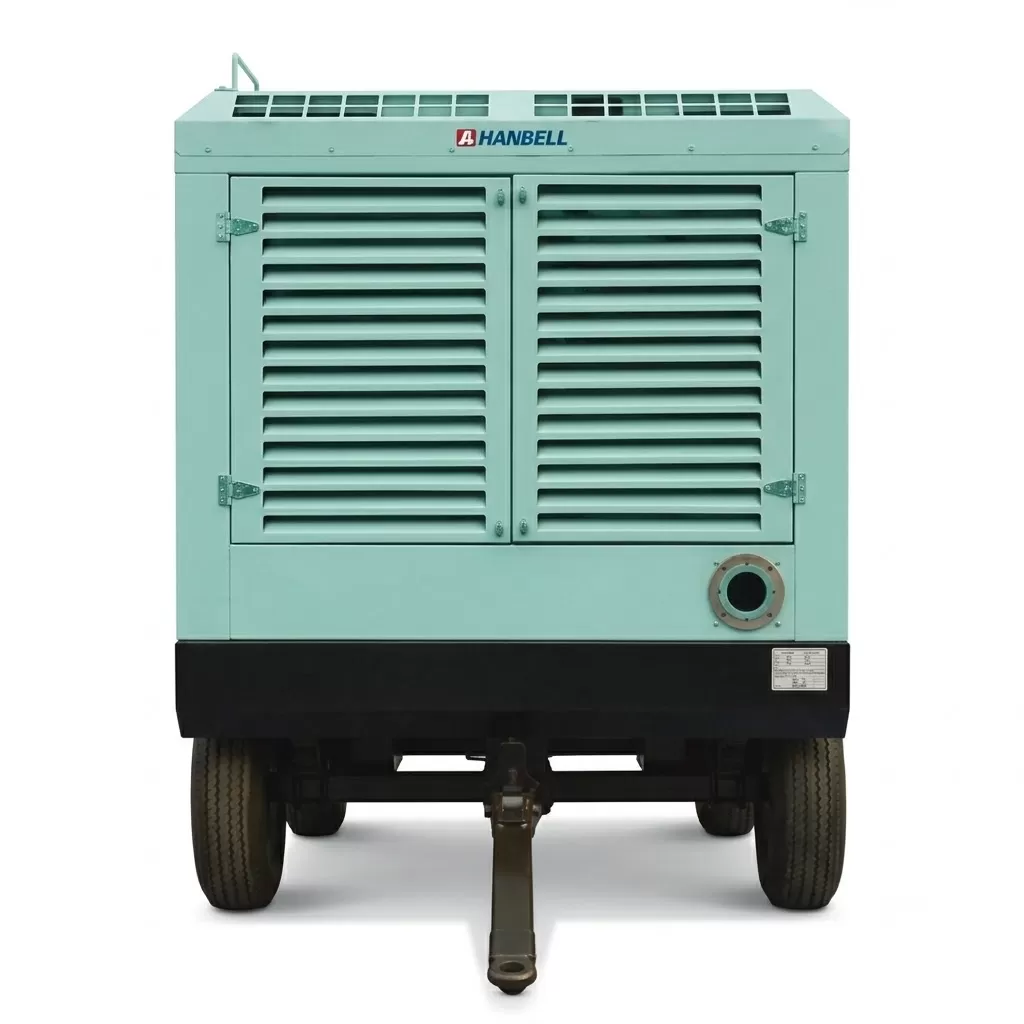 Máy nén khí diesel Hanbell CY-185A-D, 30 m3/phút, 10 bar