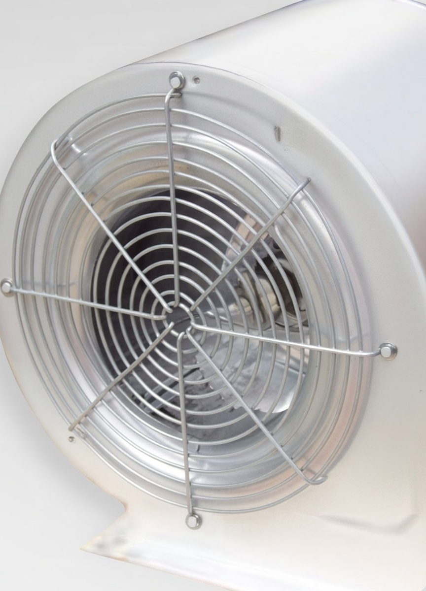 quạt l&agrave;m m&aacute;t m&aacute;y n&eacute;n kh&iacute; hanshin GRH3-50A