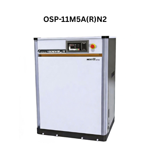 Máy nén khí trục vít 11KW Hitachi OSP-11M5A(R)N2
