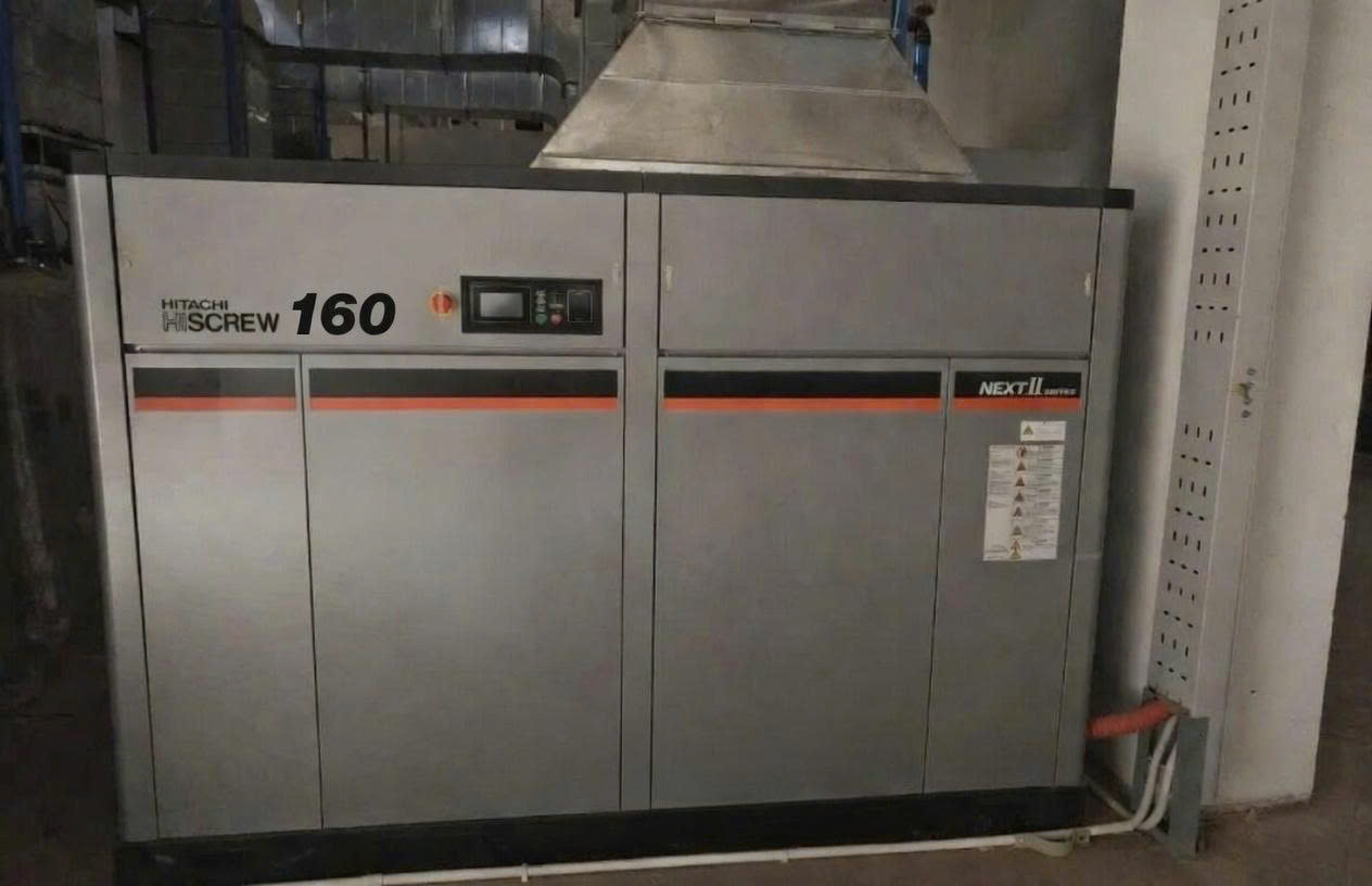 M&aacute;y n&eacute;n kh&iacute; trục v&iacute;t 160KW Hitachi OSP-160M5WN2