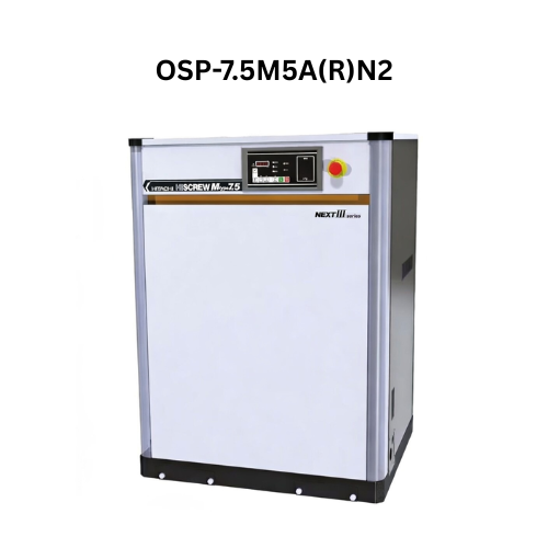 Máy nén khí trục vít 7.5KW Hitachi OSP-7.5M5A(R)N2
