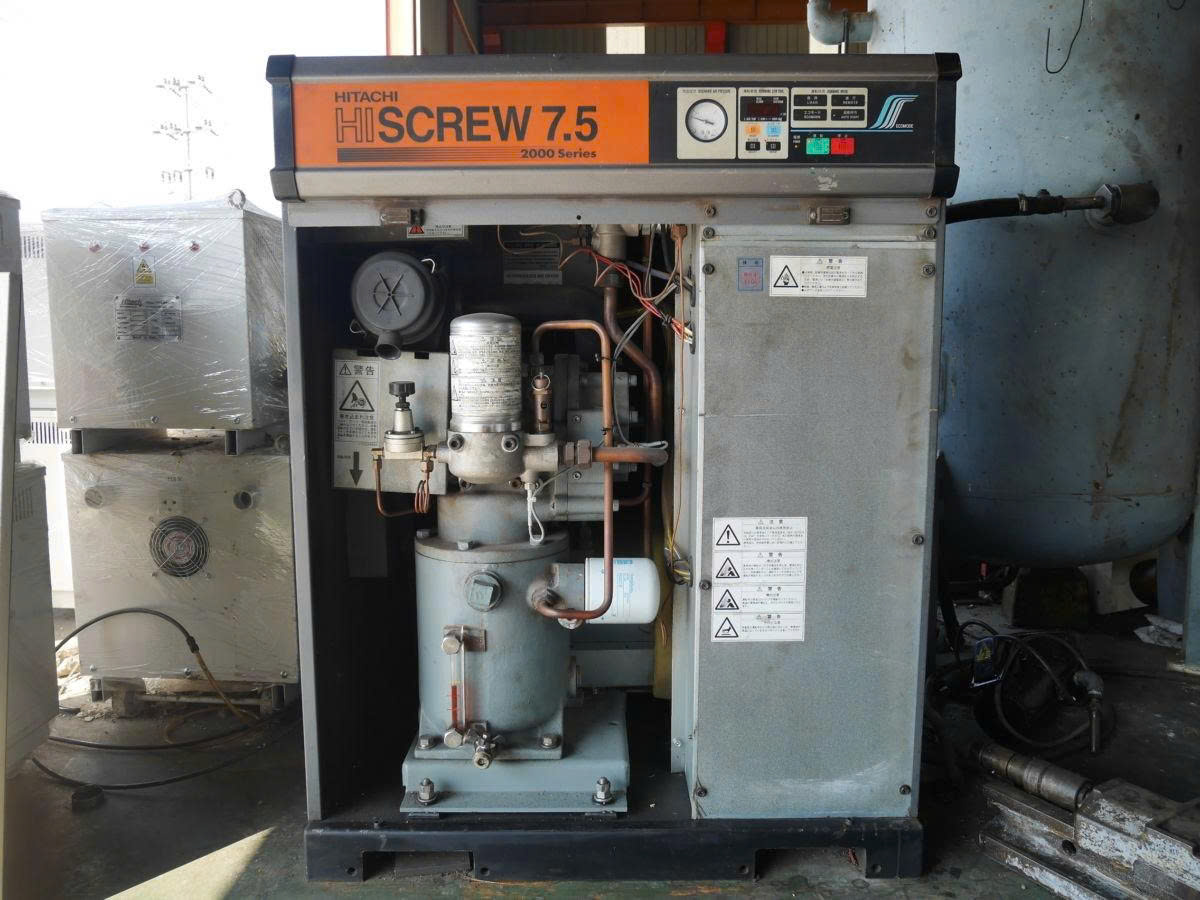 M&aacute;y n&eacute;n kh&iacute; trục v&iacute;t 7.5KW Hitachi OSP-7.5M6A(R)N2