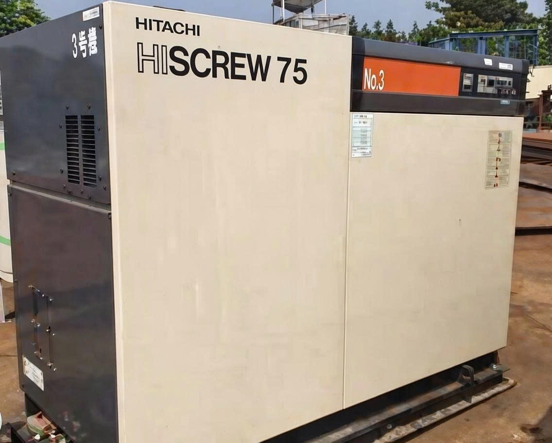 M&aacute;y n&eacute;n kh&iacute; trục v&iacute;t 75KW Hitachi OSP-75M5A(R)N2