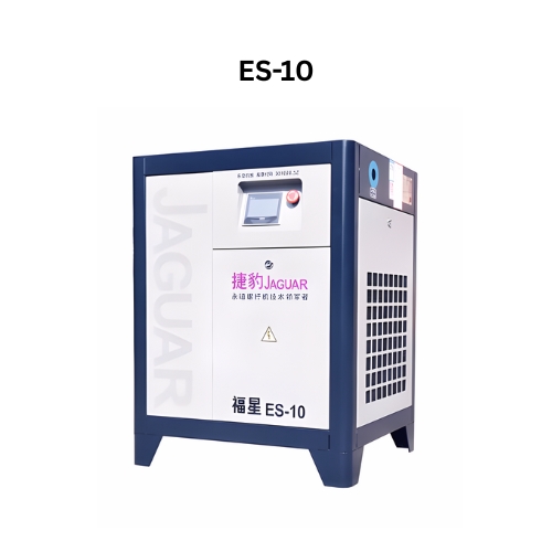 Máy nén khí trục vít biến tần Jaguar 7.5kW model ES-10