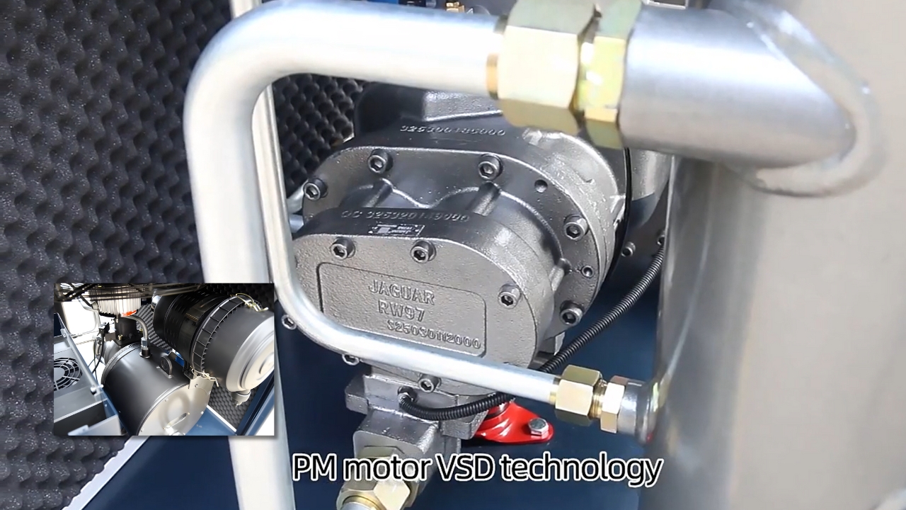 m&aacute;y n&eacute;n kh&iacute; trục v&iacute;t biến tần jaguar xs-50