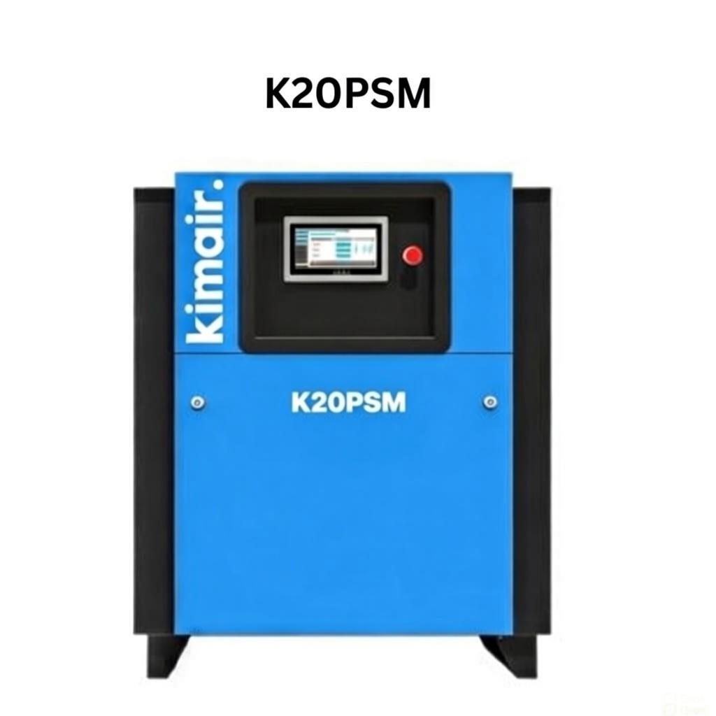 Máy nén khí trục vít biến tần 15kW KimAir K20PSM