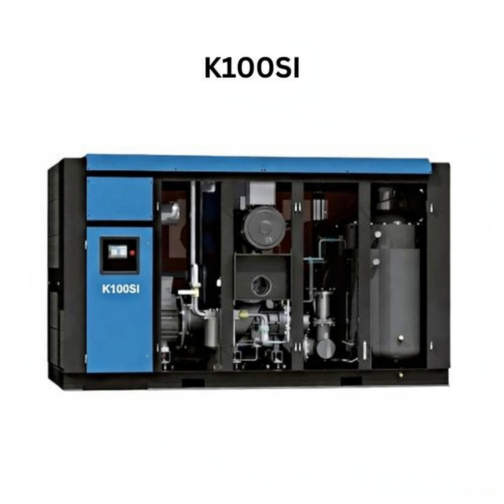 Máy nén khí trục vít Kimair 75kw model K100SI (8/10 bar)