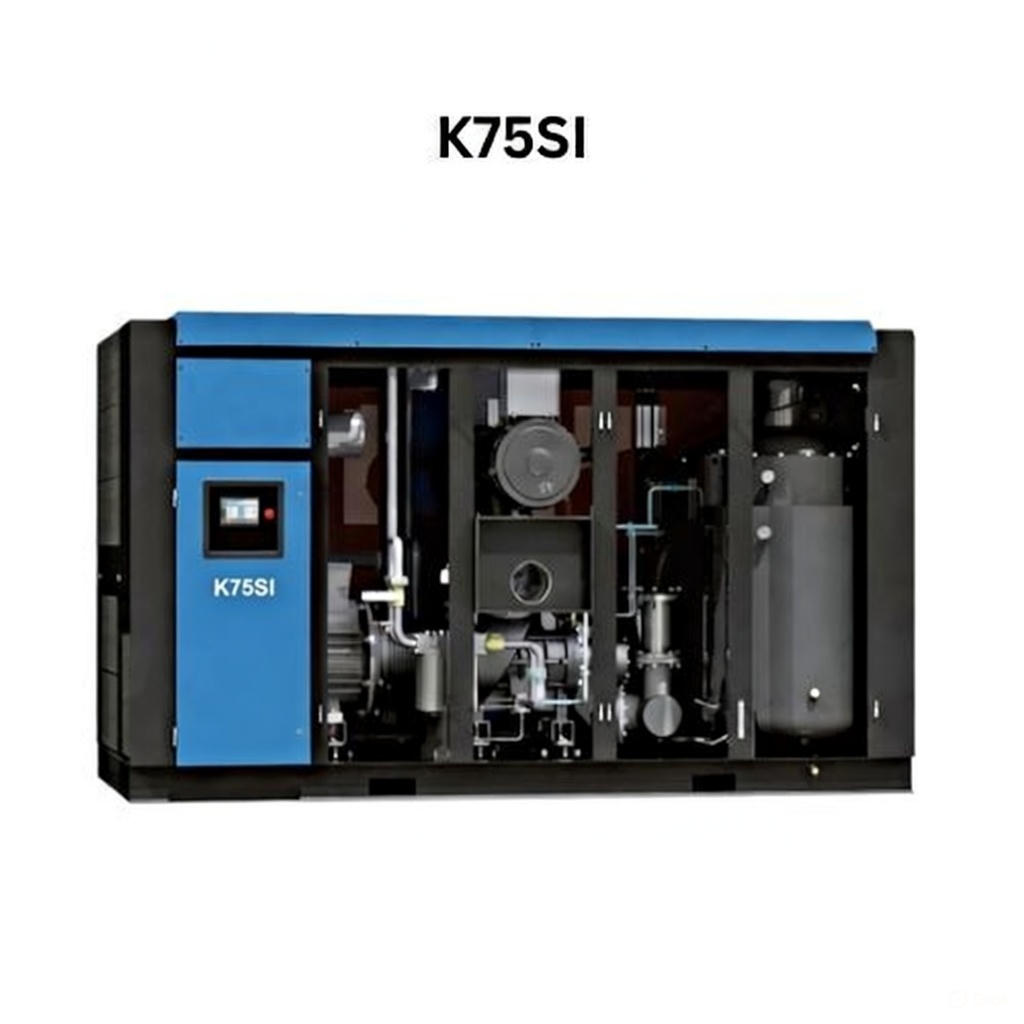 Máy nén khí trục vít Kimair 55kw model K75SI (8/10 bar)