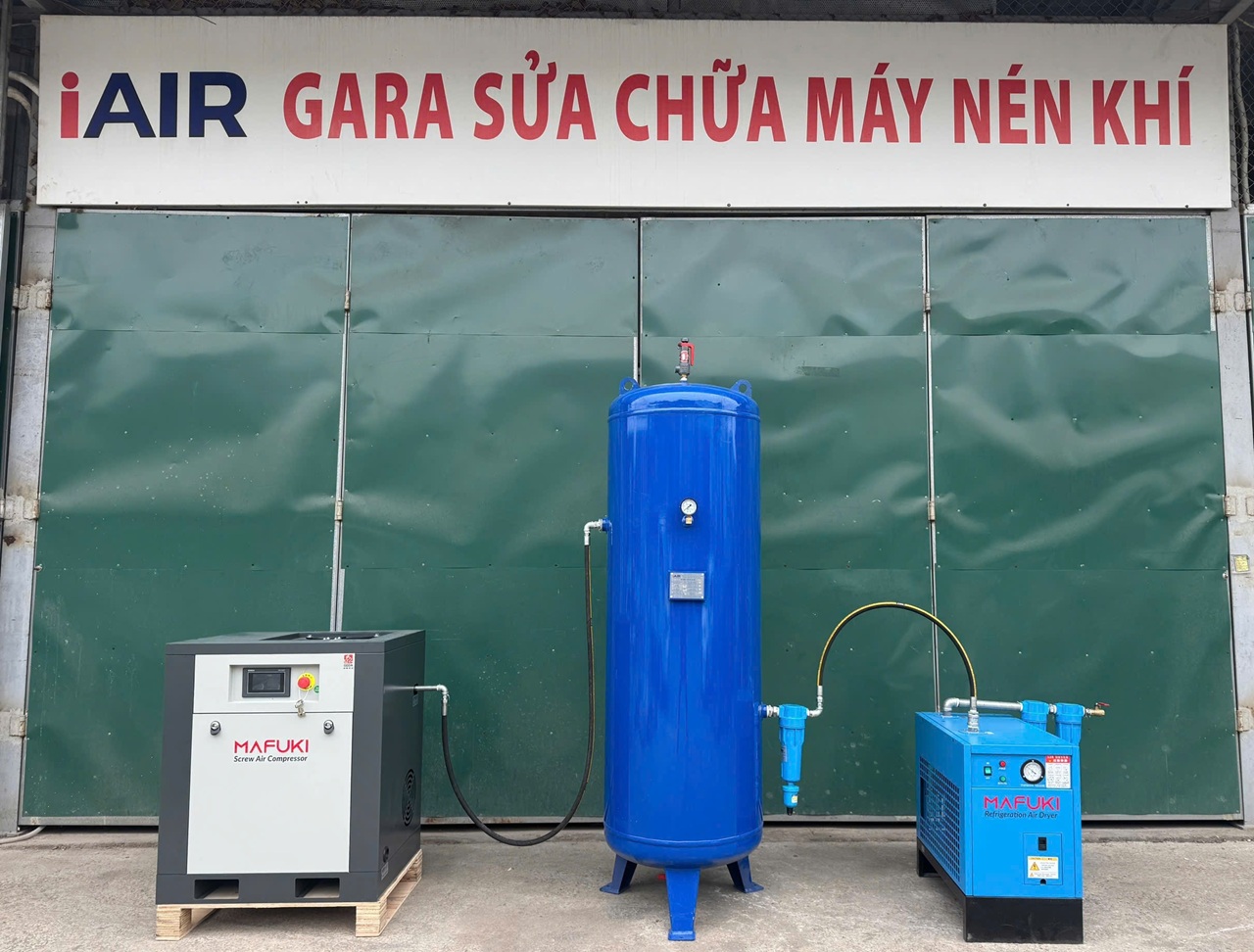 bộ máy nén khí trục vít 7.5kw