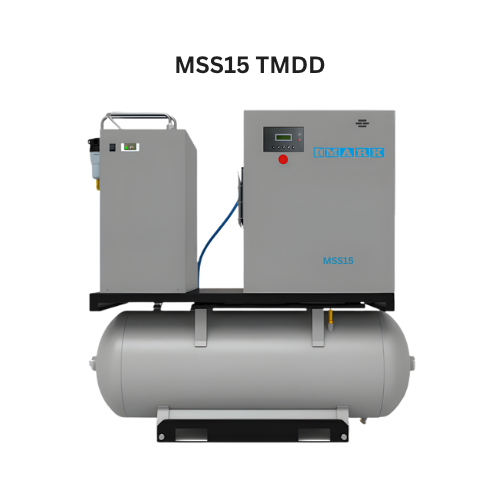 Máy nén khí trục vít Mark 20HP model MSS15 TMDD