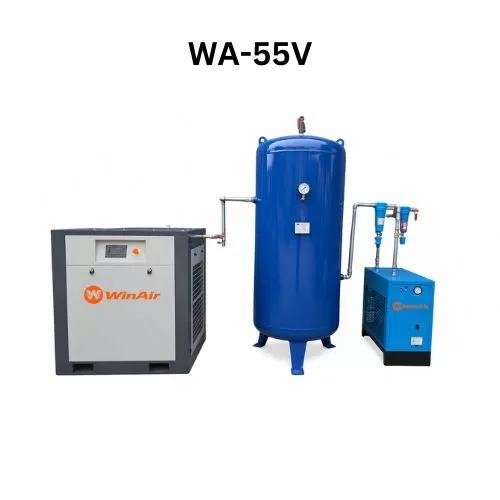 Máy nén khí trục vít biến tần WinAir 55kw(75hp) WA-55V