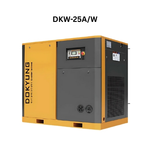 Máy nén khí trục vít không dầu Dokyung 18.5kW DKW-25A/W