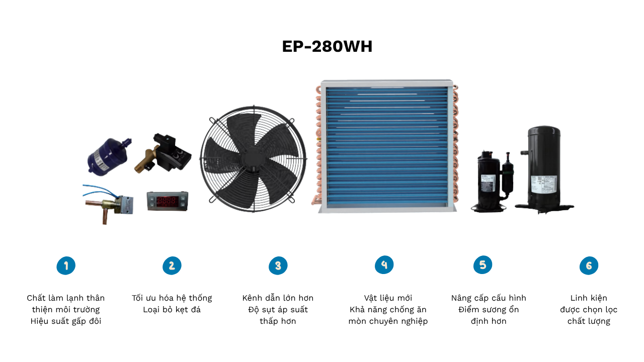 máy sấy khí epsea ep-280wh