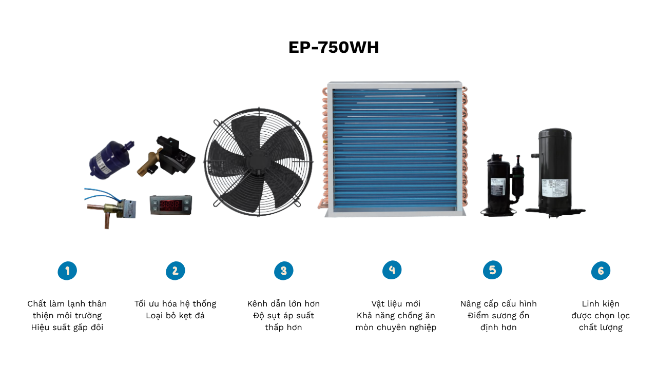 máy sấy khí epsea ep-750wh