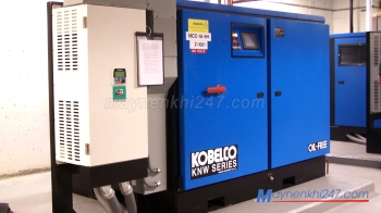 Cấu tạo máy nén khí trục vít Kobelco chi tiết