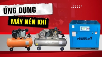 Ứng dụng máy nén khí trong dân dụng và sản xuất công nghiệp (Phần 01)