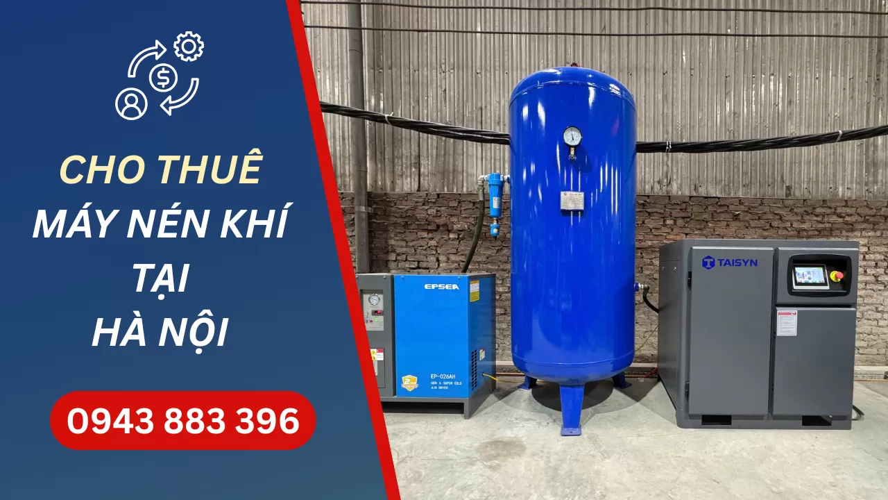 Cho thuê máy nén khí tại Hà Nội