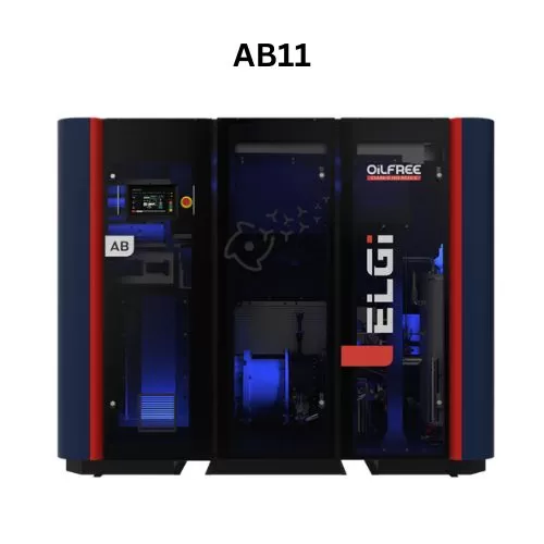Máy nén khí trục vít không dầu ELgi 11kw (15hp) AB11