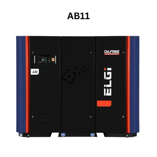 Máy nén khí trục vít không dầu ELgi 11kw (15hp) AB11