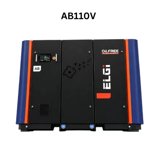 Máy nén khí trục vít không dầu biến tần ELgi 110kw (150hp) AB110V