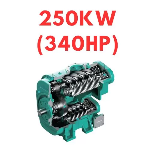Trục vít hai cấp 250kw (340hp)