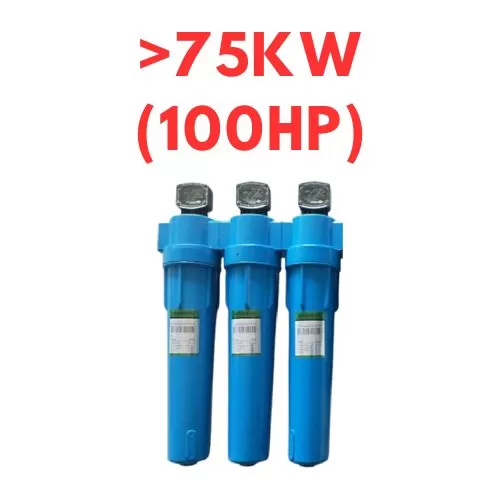 Lọc đường ống cho máy trên 75kw (100hp)