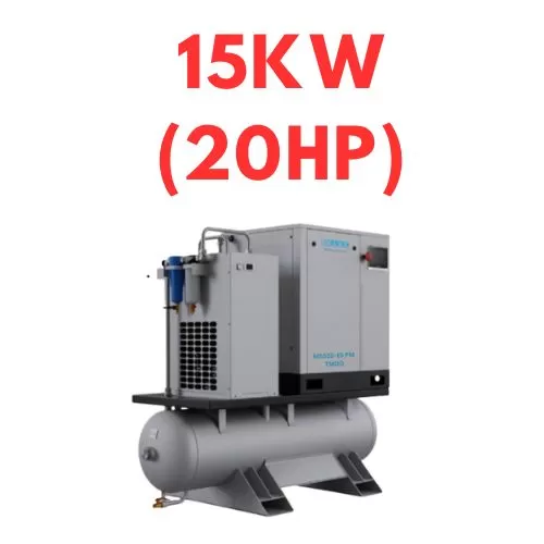 Tổ hợp 15kw (20hp) 16 bar