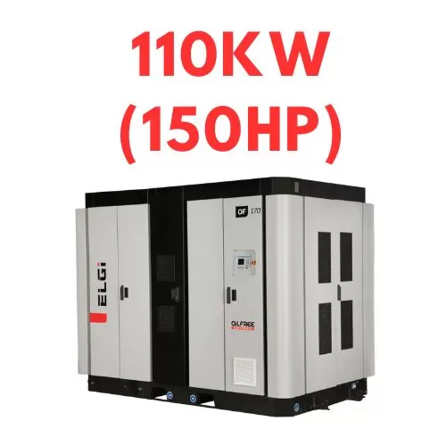Trục vít không dầu 110kw (150hp)