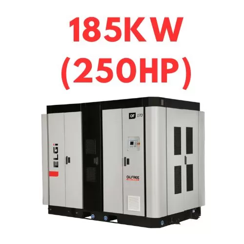 Trục vít không dầu 185kw (250hp)