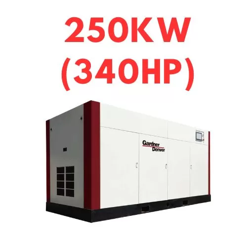 Trục vít không dầu 250kw (340hp)