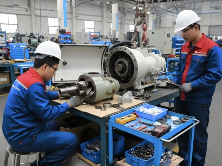 Đại tu máy nén khí