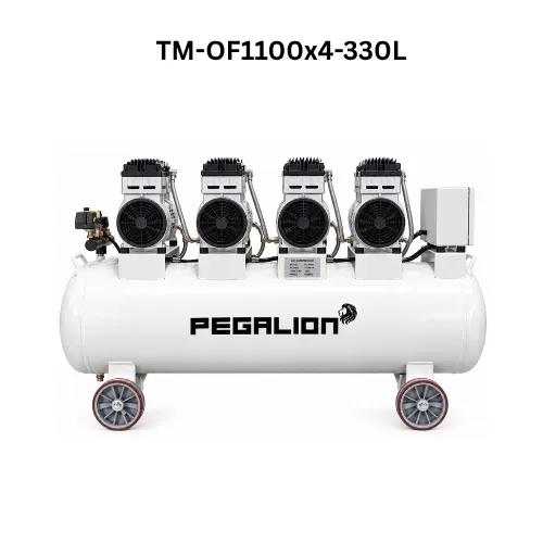 Máy nén khí không dầu Pegalion (Pegasus) 6HP (4.5kw) TM-OF1100X4-330L