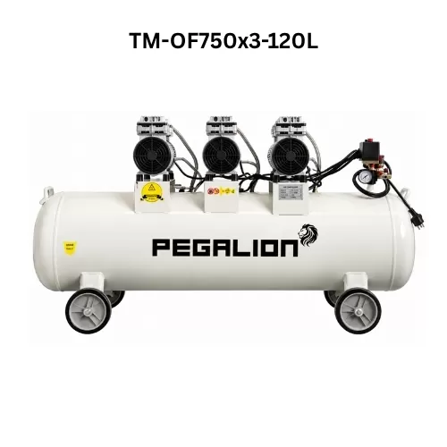 Máy nén khí không dầu Pegalion (Pegasus) 3HP (2.2kw) TM-OF750x3-120L