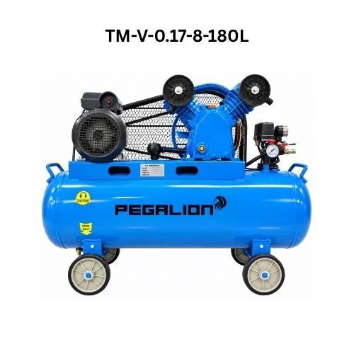 Máy nén khí piston Pegalion (Pegasus) 2 HP, 8 bar, 220V, TM-V-0.17/8-180L