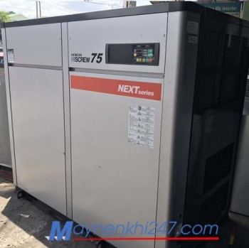 Máy nén khí Hitachi cũ 75kw (100hp)