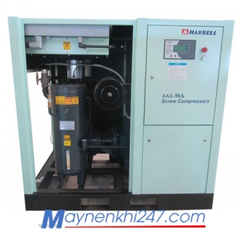 Máy nén khí trục vít Hanbell 90kw AA3-90A