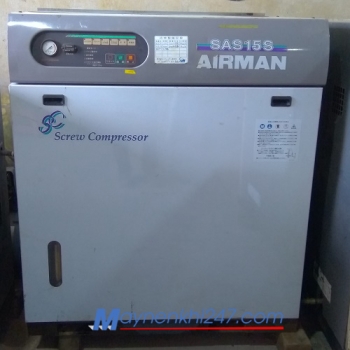Máy nén khí Airman cũ 15kw-20hp