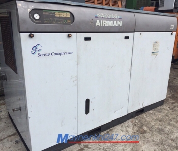 Máy nén khí Airman cũ 55kw-75hp