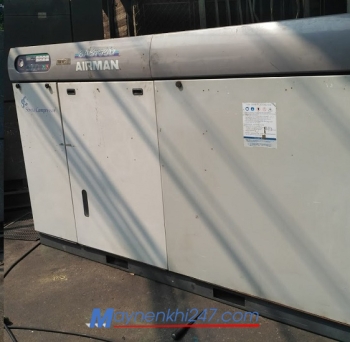 Máy nén khí Airman cũ 75kw-100hp