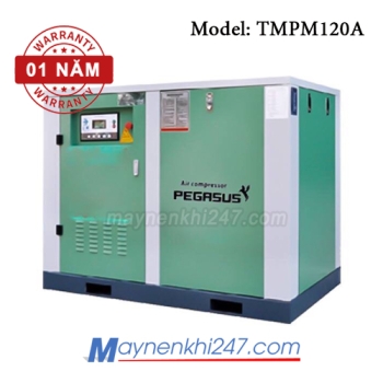Máy nén khí trục vít Pegalion (Pegasus) 90kw (120hp) TMPM120A